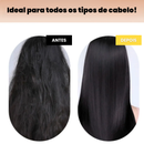 Mini Escova Modeladora Portátil - Efeito Liso de Salão em 30 Segundos