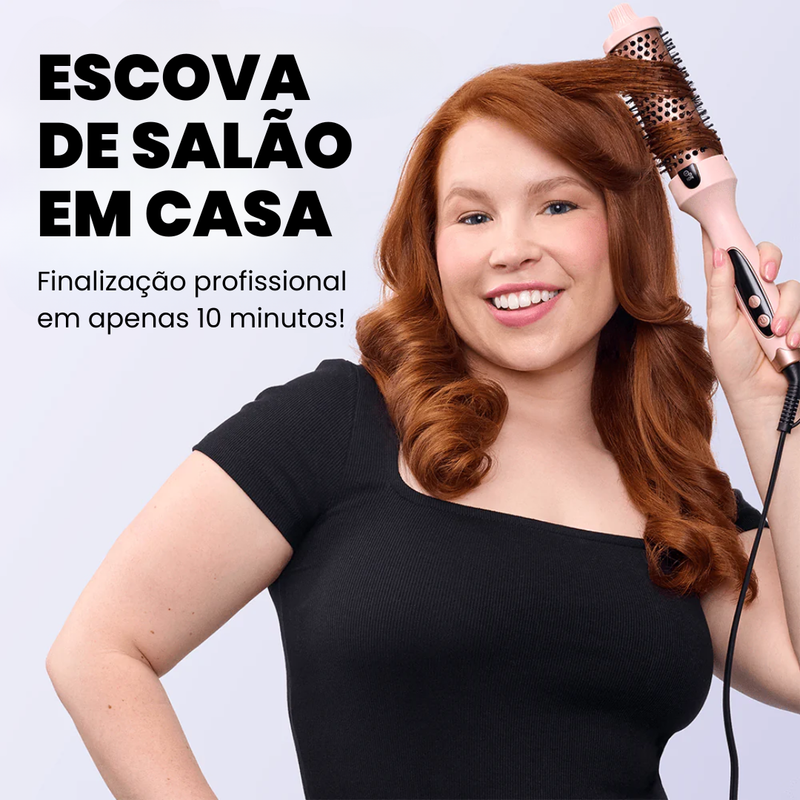 Escova Modeladora PowerBrush 2 em 1