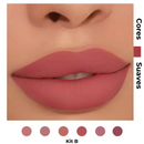 Kit de Batons Líquidos Matte - À Prova D'Água