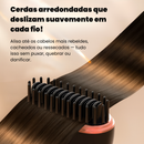 Mini Escova Modeladora Portátil - Efeito Liso de Salão em 30 Segundos