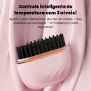 Mini Escova Modeladora Portátil - Efeito Liso de Salão em 30 Segundos