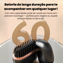 Mini Escova Modeladora Portátil - Efeito Liso de Salão em 30 Segundos